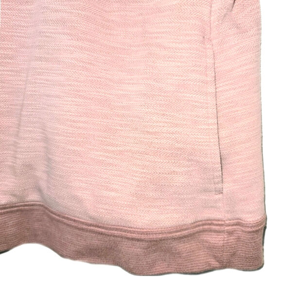 Kuhl Arva Asymmetrical Hoodie Full Zip Womens Large XL Pink Jacquard Two Tone - Picture 12 of 16